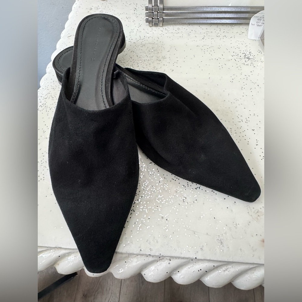 Elegant ZARA  Black Women's Mules, Size 39(8.5) - Picture 5 of 11